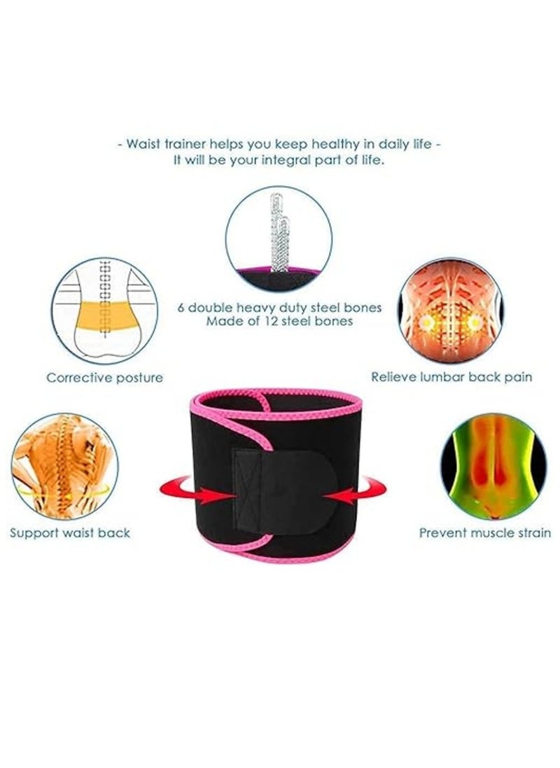 Generic 2023 NEW Waist Trimmer for Women & Men & Tummy Control Band Waistline Body Shaper Sauna Sweatband Sweat Shapewear  - Image 5