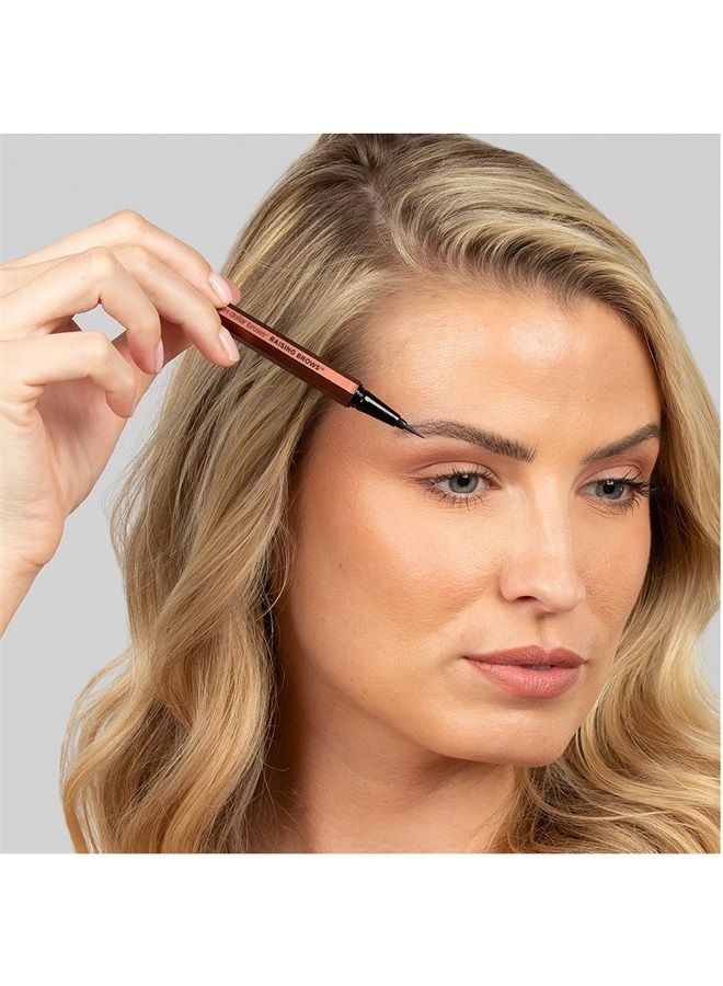 Billion Dollar Brows Raising Brows Liquid Brow Pen, Eyebrow Pen with a MicroTip Applicator Creates Natural Looking Brows Effortlessly and Stays on All Day, Taupe - Image 4