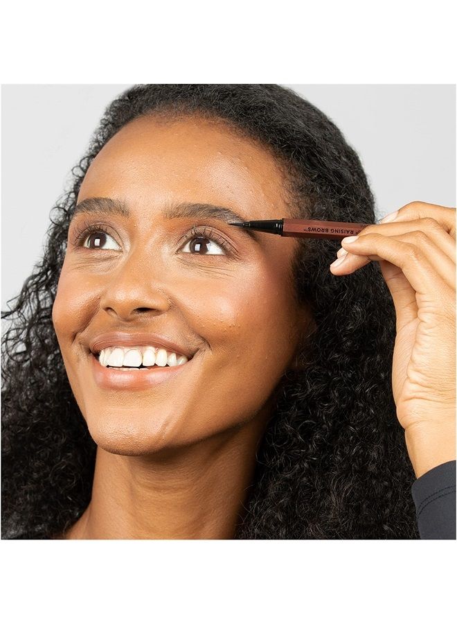 Billion Dollar Brows Raising Brows Liquid Brow Pen, Eyebrow Pen with a MicroTip Applicator Creates Natural Looking Brows Effortlessly and Stays on All Day, Taupe - Image 3