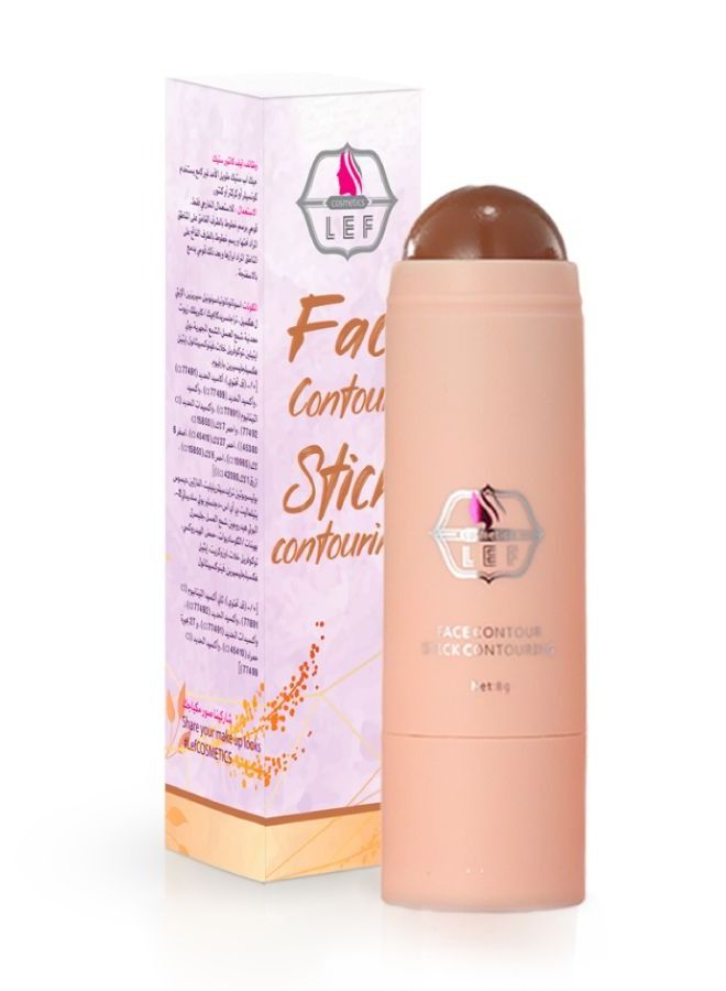 LEF Contour Stick Creamy Waterproof |  CHESTNUT 08 - Image 4