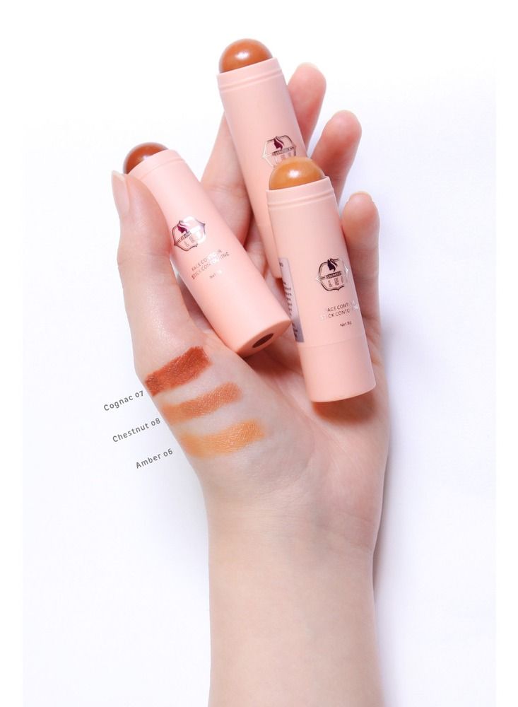 LEF Contour Stick Creamy Waterproof |  CHESTNUT 08 - Image 3