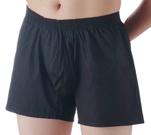 MSPEC Men's Boxers 3D-Crotch Breathable/Comfortable MS-03 Black XL - Image 2
