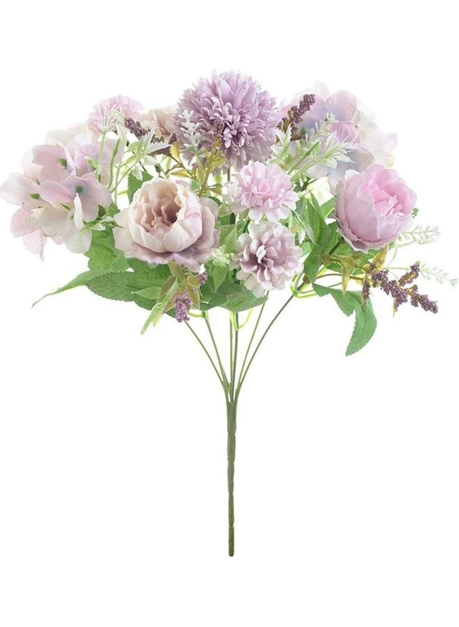 XiuWoo Artificial Peony Bouquet Multicolour - Image 1