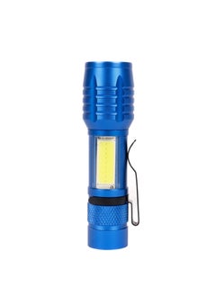 LUSTER Rechargeable and hangable mini flashlight , blue  - Image 1