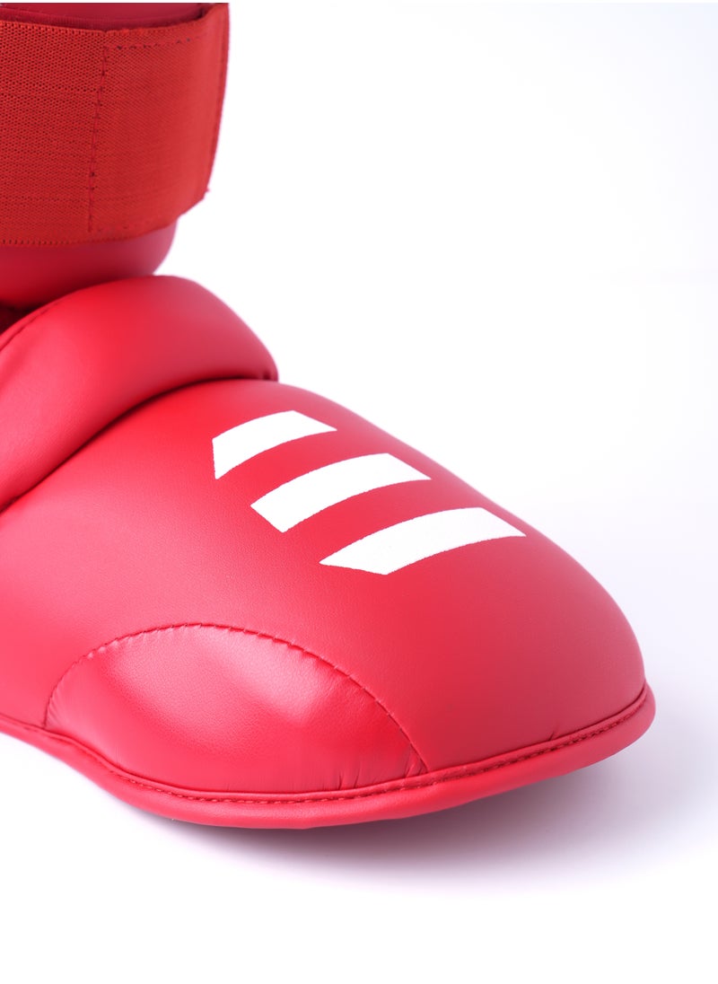 Evolve - Karate Shin Guards Adjustable Foam Padded Karate Shin And Instep Guards - Image 1