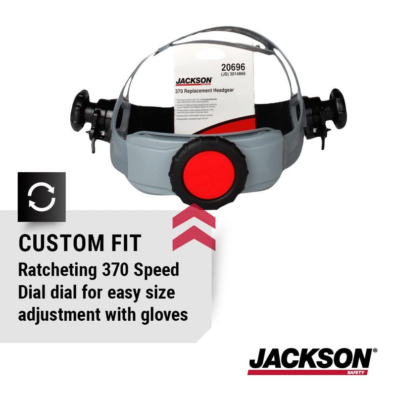 Jackson Safety 370 Replacement Headgear - Welding Helmet Accessories - Adjustable - Image 4