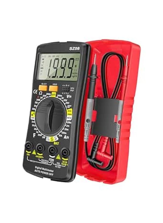 Auto Ranging Digital Multimeter Voltage Capacitance Tester For Electrician Home Auto - Image 1