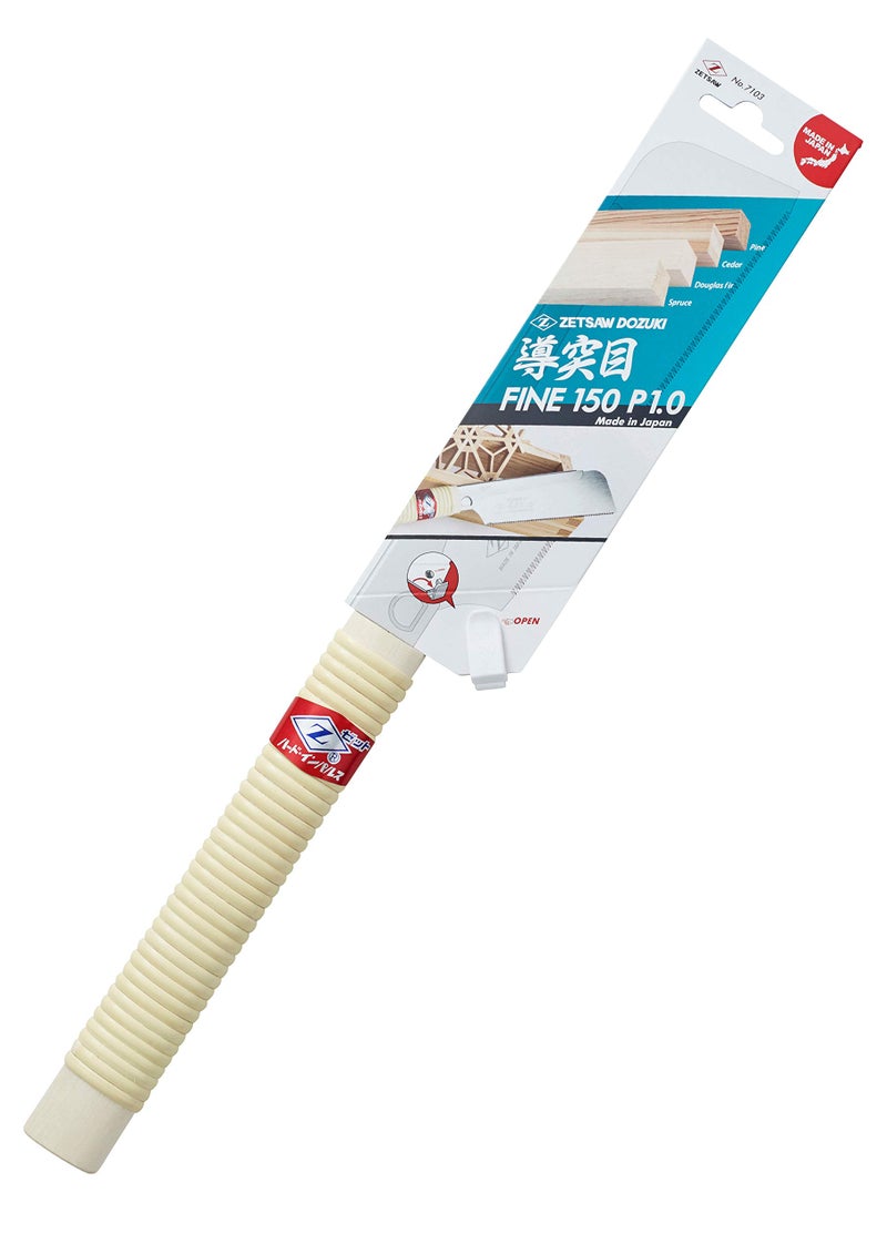 Z-saw DOZUKI FINE P1.0 (150mm) Japanese Pull Saw, Dovetail, Tenon, for Woodworking - Image 2