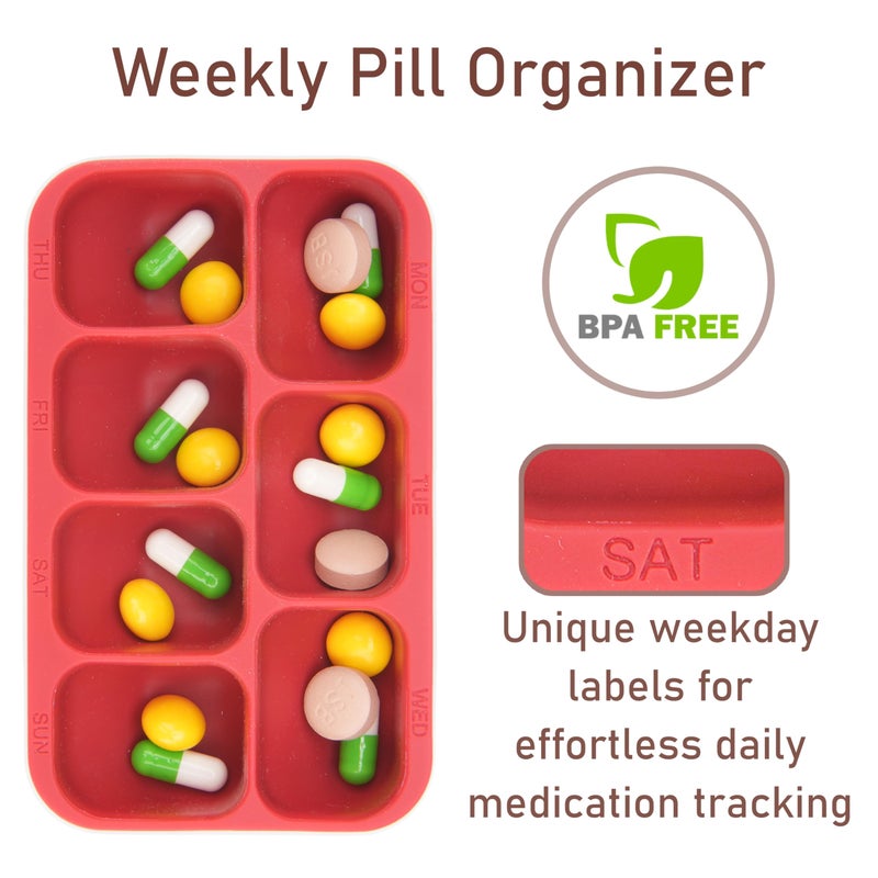 Luvcosy 4 Pack Silicone Tin Organizer Inserts Compatible with Altoids Mint Tins 1.76oz, Food-Safe Tin Divider for Weekly Pills, Candy, Screws, Fishing Gear, Paint Supplies, Jewelry Storage - Image 5