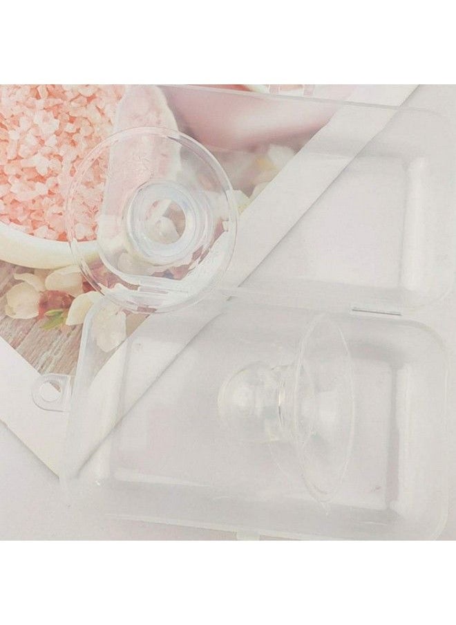 EXCEART - 2Pcs Nipple Suckers Nipple Corrector Nipple Pullers Suckers For Flat And Inverted Nipples Inverted Nipple Corrector L Clear Nipple Corrector - Image 1