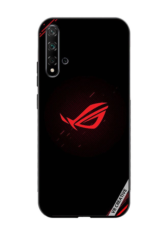 VR CREATIVE Protective Case Cover For Huawei Nova 5T Republic Of Gamers Logo Design Multicolour - Image 1