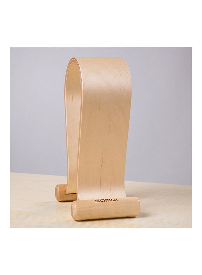 NIBEMINENT Wooden Birch Wood Headphone Gaming Headset Wireless Display Stand Earphone Holder HangerFor PS4/PS5/XOne/XSeries/NSwitch/PC  - Image 4