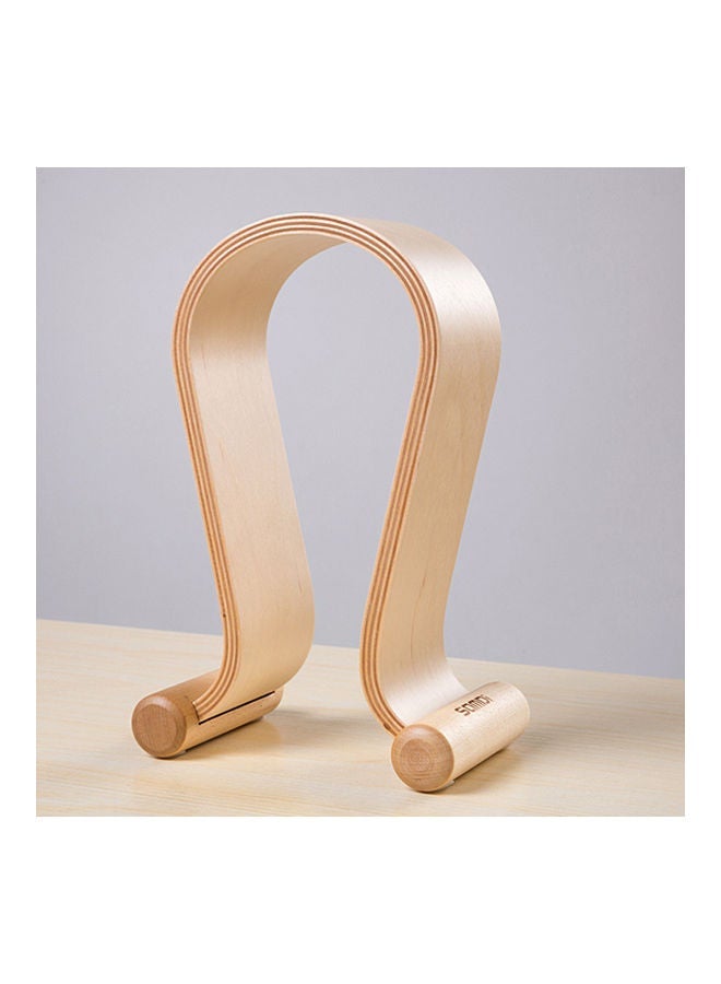 NIBEMINENT Wooden Birch Wood Headphone Gaming Headset Wireless Display Stand Earphone Holder HangerFor PS4/PS5/XOne/XSeries/NSwitch/PC  - Image 3