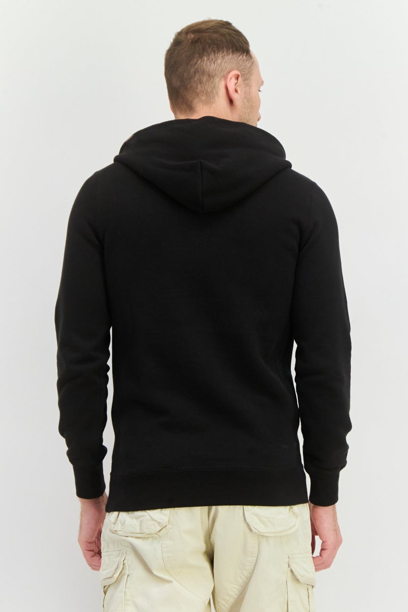 PUMA Puma x Select Men Sportswear Fit Long Sleeve Hooded Outdoor Sweatshirt, Black  - Image 2
