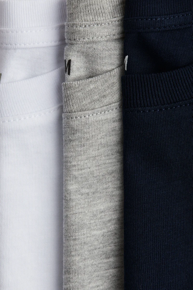 H&M 3-pack T-shirts