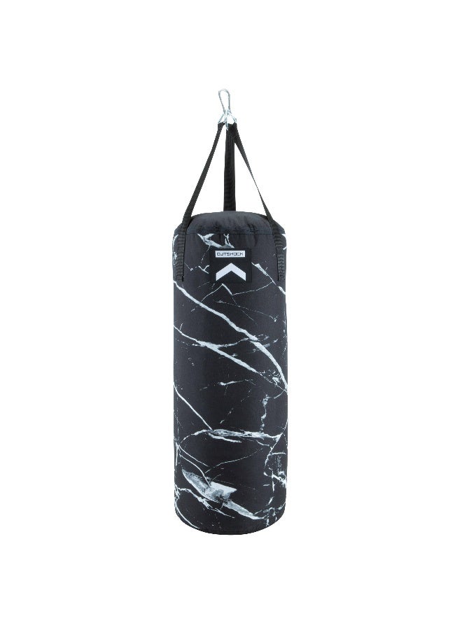 OUTSHOCK OUTSHOCK BY DECATHLON,Adult Boxing 850 Empty Punching Bag Marble Black White - Image 3