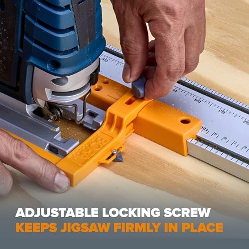 Bora Jigsaw Guide For WTX or NGX Clamp Edge. Use for making Straight Cuts & As A Steady Guide for your Jigsaw -542009 - Image 4