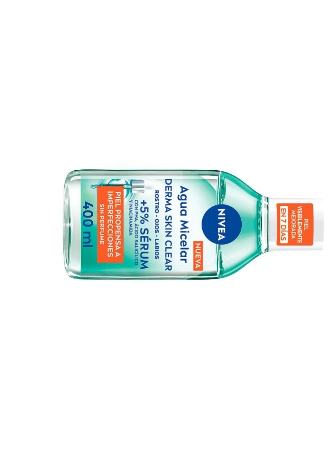Nivea Derma Skin Clear Micellar Water 400ml - Image 2
