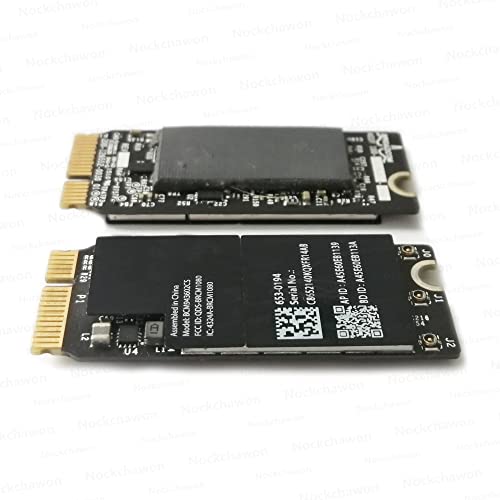 Nockchawon Bluetooth 4.0 Bt Wireless WiFi Airport Card BCM943602CS Replacement for MacBook Pro Retina 13" 15" A1398 A1502 653-0194 802.11AC Network Card (2015 Year) - Image 3