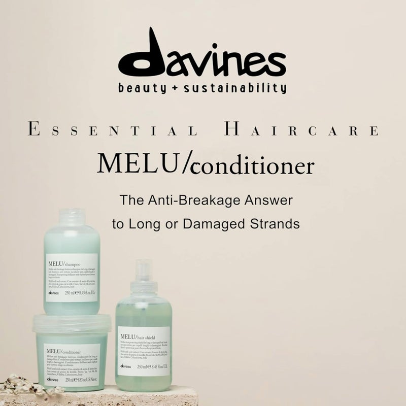 Davines MELU Conditioner | Anti-Breakage Conditioner for Long Hair and Damaged Hair | 8.83 fl oz - Image 2