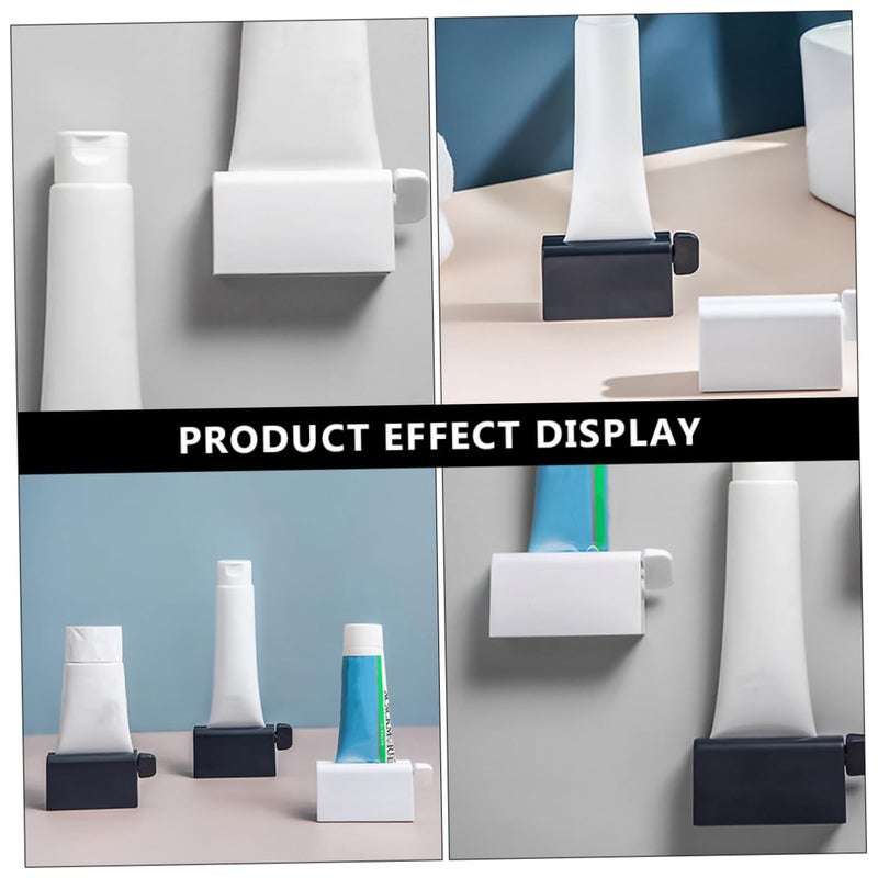 Wall Mount Toothpaste Dispenser 2 Pack With Non Slip Pad Comfortable Grip - Image 4