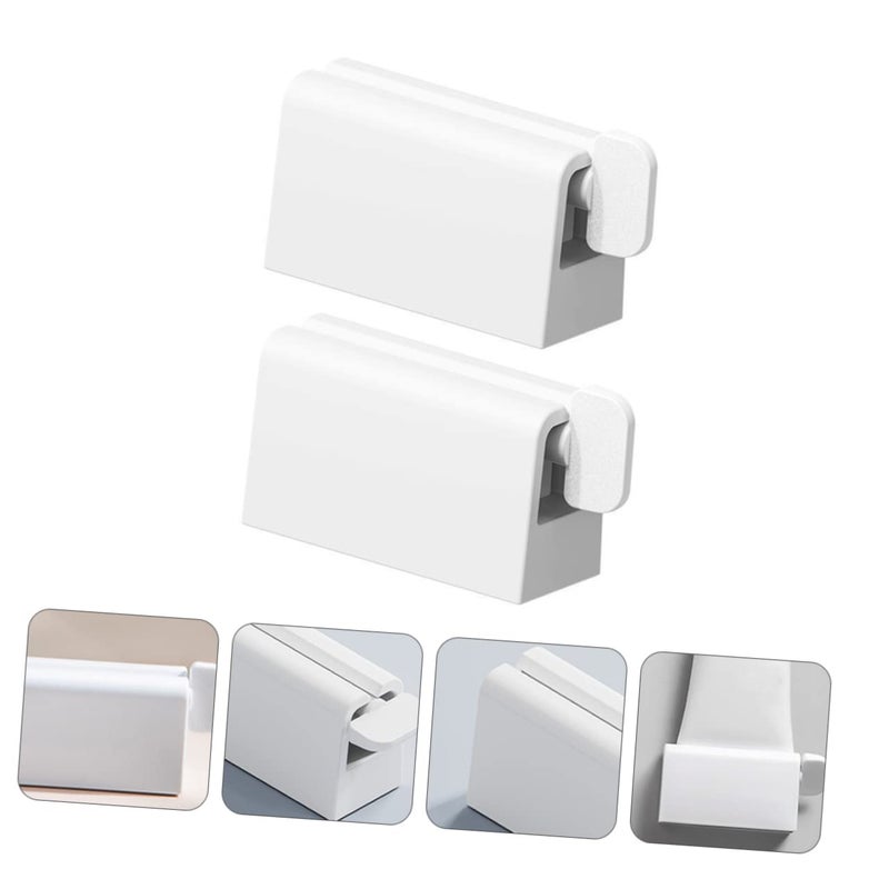 Wall Mount Toothpaste Dispenser 2 Pack With Non Slip Pad Comfortable Grip - Image 5