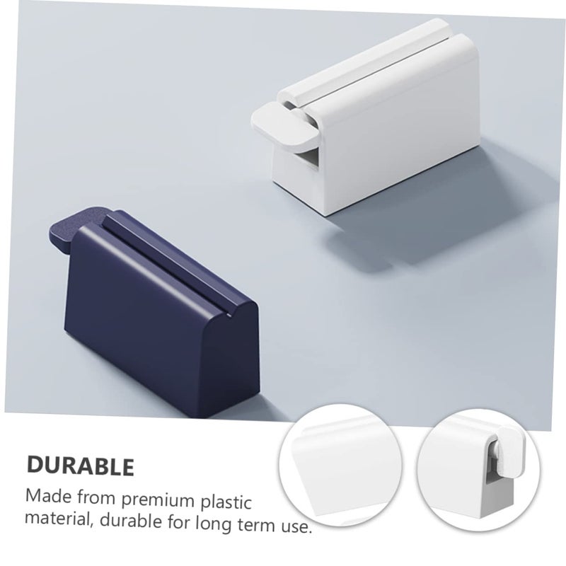 Wall Mount Toothpaste Dispenser 2 Pack With Non Slip Pad Comfortable Grip - Image 3