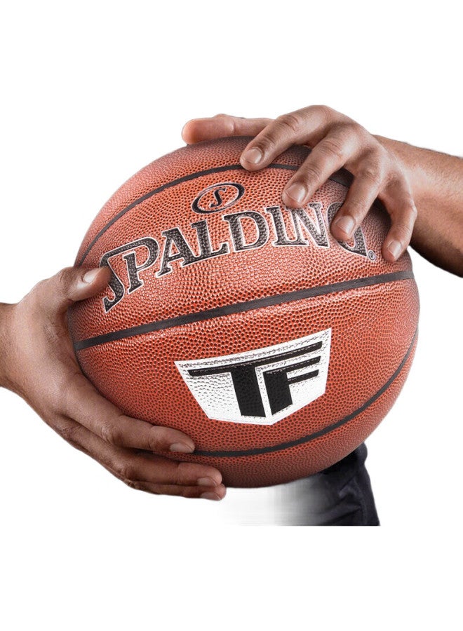 SPALDING Indoor And Outdoor Silver Classic No. 7 Pu Basketball 77-764Y - Image 3