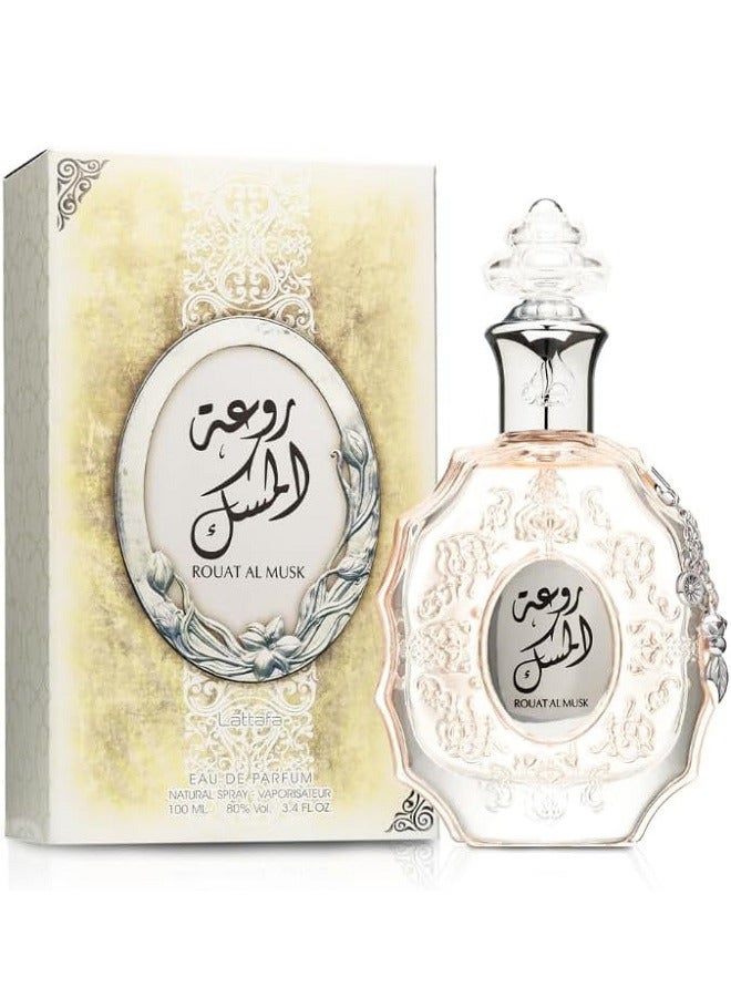 Lattafa Rouat Al Musk Eau de Parfum For Women - 100ml - Image 1