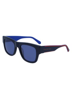 Calvin Klein Jeans Full Rim Acetate Modified Square Sunglasses Ckj22637S 5221 (400) Blue  - Image 1