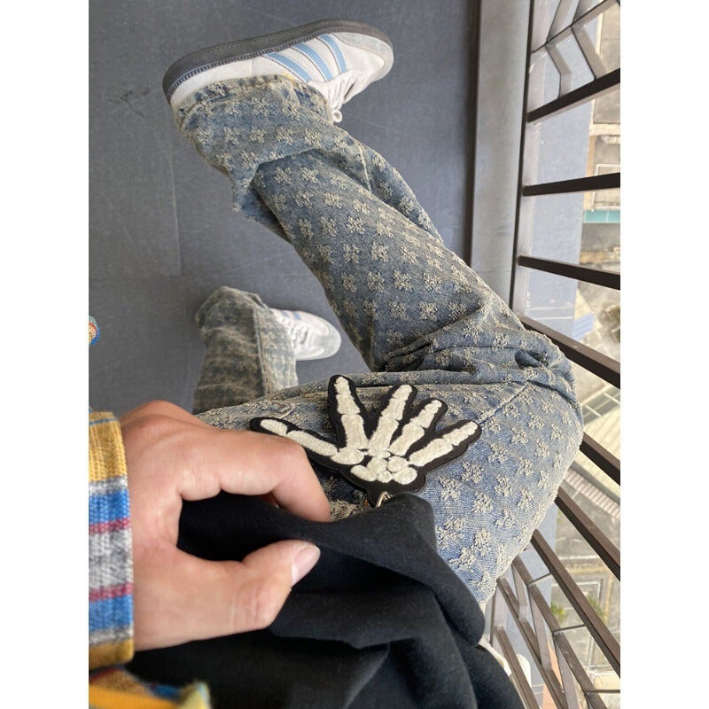 Unisex Casual Daily Denim Jeans - Image 5
