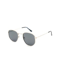 MADEYES Men's UV Protection Sunglasses EE24M120-5 - Silver/Black  - Image 1