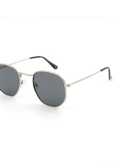 MADEYES Men's UV Protection Sunglasses EE24M120-5 - Silver/Black  - Image 2