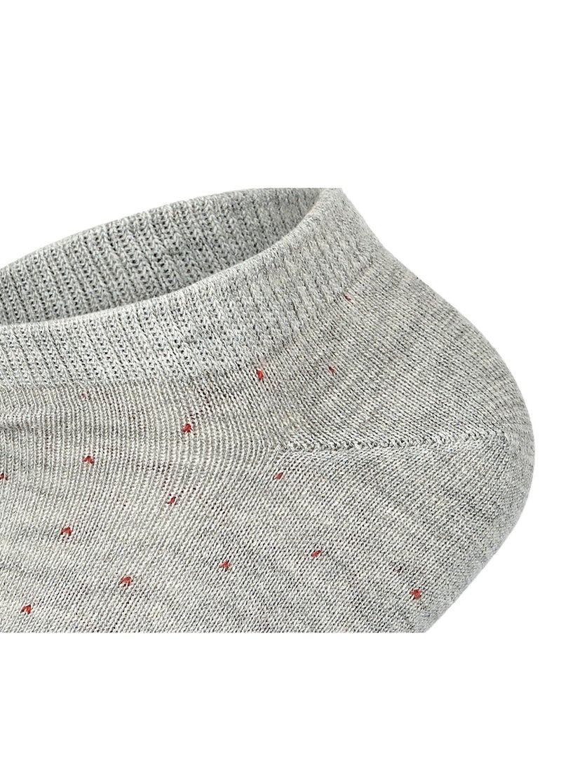 سام سوكس مجموعة من 3 جوارب سوكيت منقط كاجوال للرجال، أسود-كحلي-رمادي - Image 5