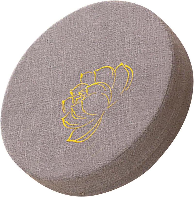 LiebeWH Meditation Cushion, Round Cushion, Foam Cotton with Linen Material for Balcony Living Room Tatami, Detachable Washable Minimalist Multifunctional Usage (Grey) - Image 2