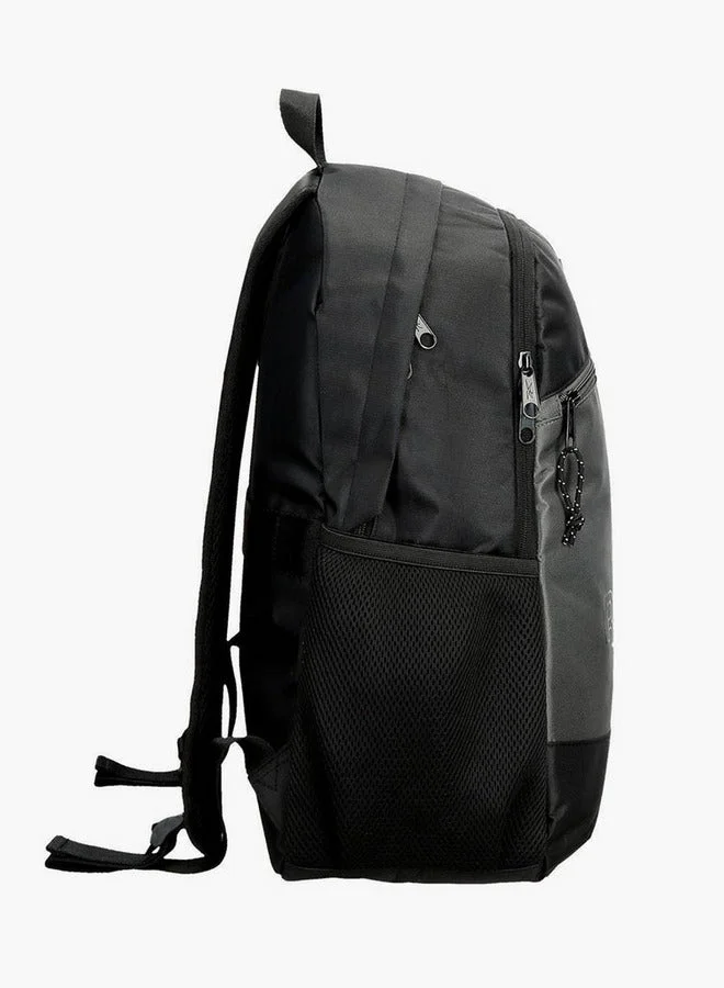Reebok  Logo Print School Backpack With Adjustable Straps And Zip Closure - 38X19X43 Cm  | Best Price UAE