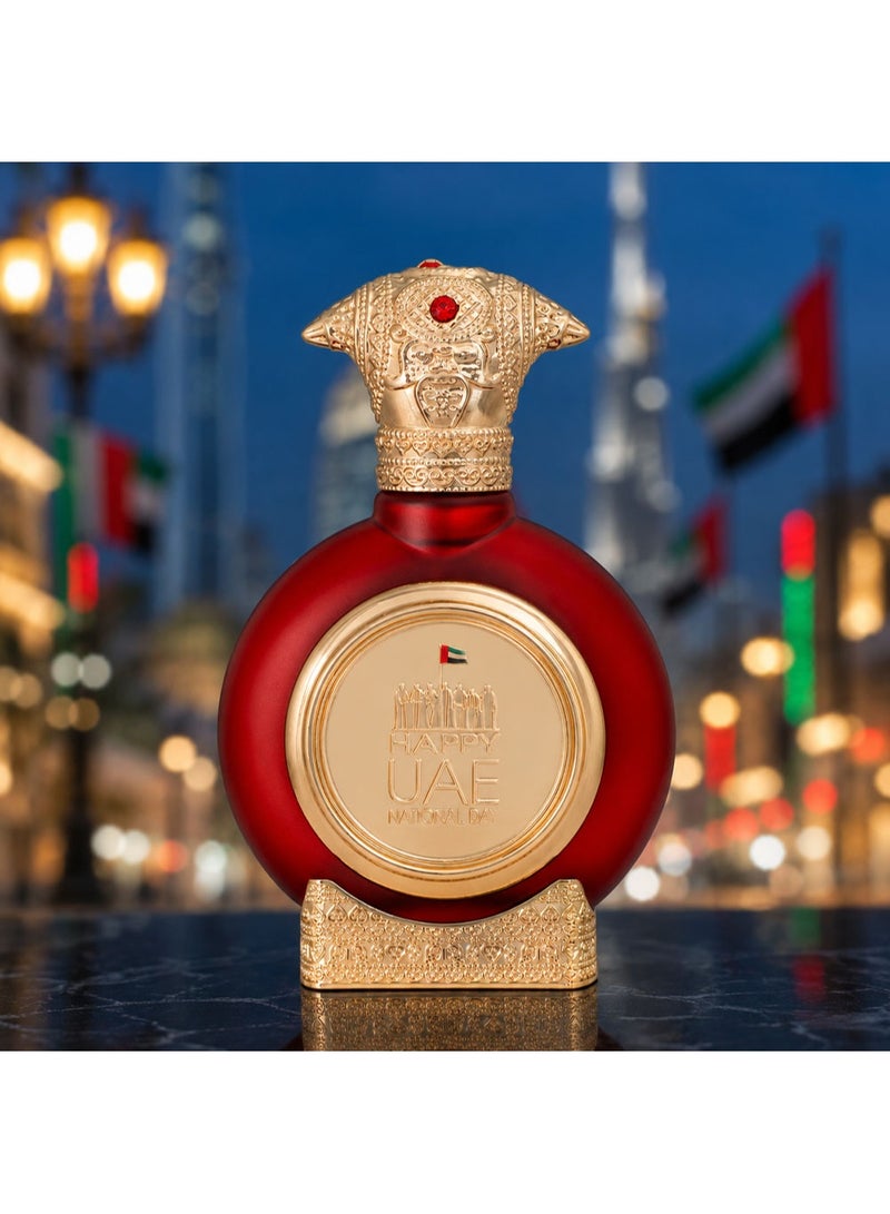 Taif Al Emarat UAE National Day Eau de Parfum 75ml, Women’s Arabic Perfume, Long Lasting Indian Oud Fragrance with Oriental Notes - Image 4