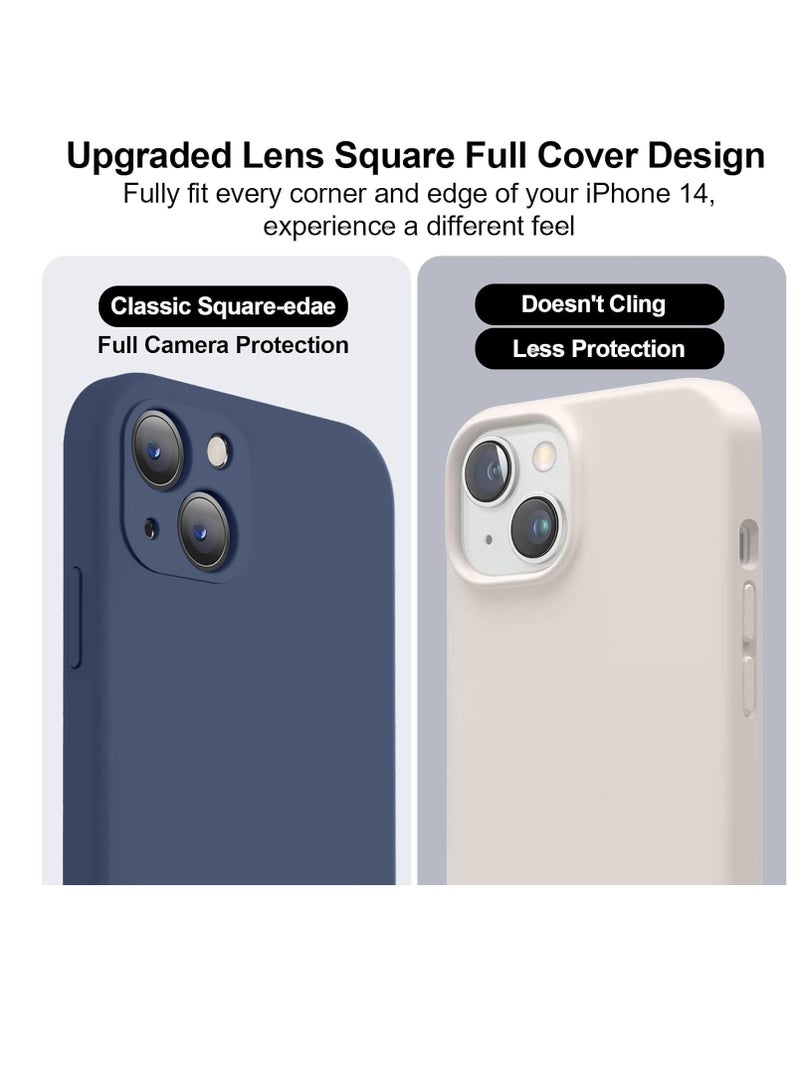 ELTRAZONE Premium Silicone Case for iPhone 14 Plus – Upgraded Protection with Camera Guard and Soft Microfiber Lining - Image 3