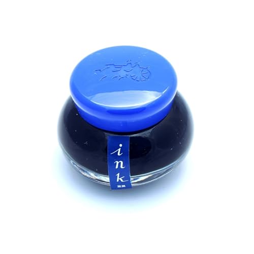 GOLD LEAF Jinhao Fountain Pen Bottled Ink Blue, 25ml Fountain Pen Bottled Blue, Non Carbon Blue Ink Bottle for All Fountain and Dip Pen - Image 2