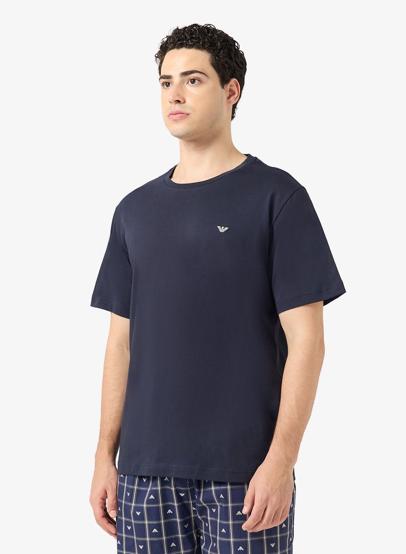 امبوريو ارماني مجموعة تيشيرت وشورت بشعار الماركة - Image 3