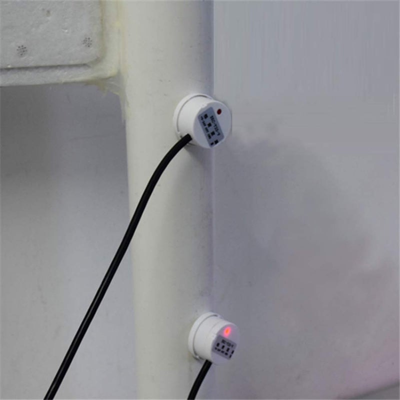 Taidacent Non-Contact Liquid Level Sensor Contactless Water Level Sensor Externally Attached Liquid Induction Level Switch Water Level Switch (PNP Output(5-12V)) - Image 4