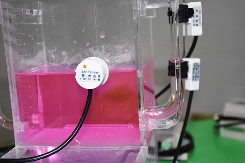 Taidacent Non-Contact Liquid Level Sensor Contactless Water Level Sensor Externally Attached Liquid Induction Level Switch Water Level Switch (PNP Output(5-12V)) - Image 5