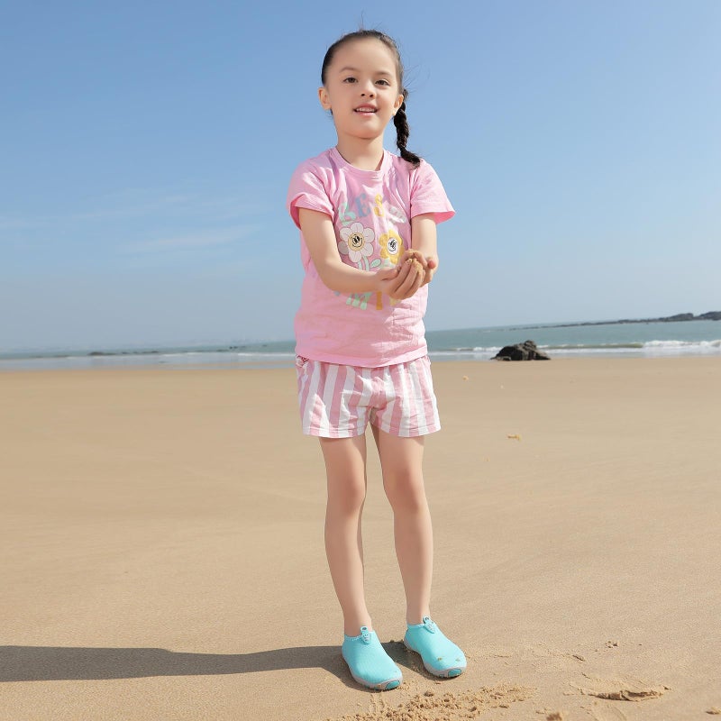 QPT Water Shoes Barefoot Aqua Socks Fast Dry Beach Swim Outdoor Sports Shoes for Toddler Kids Boys Girls - Image 5