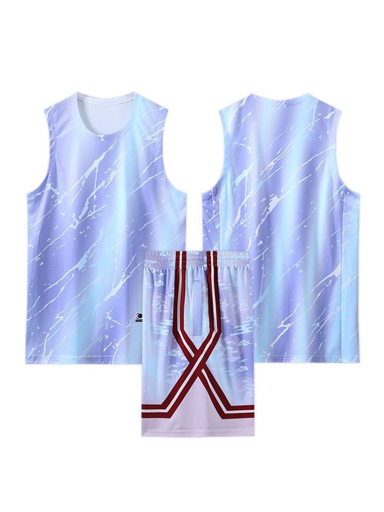 Basketball Uniform Quick-Drying Suit Vest Adult And Children Summer Breathable Game Training Sports National Trend Jersey - Image 5