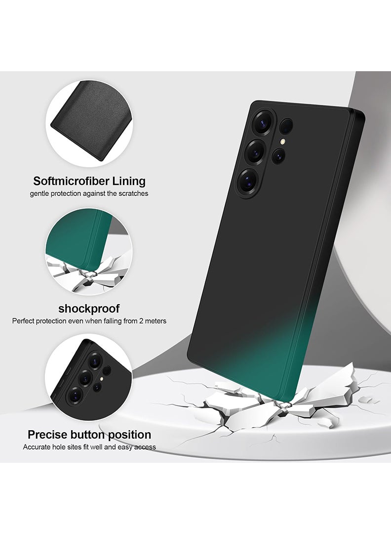 Theodor Protective Slim Fit Case Liquid Silicone Cover with Full Body Protection Anti-Scratch Shockproof Case For Samsung Galaxy S25 Ultra (Black) Labubu (1) - Image 2