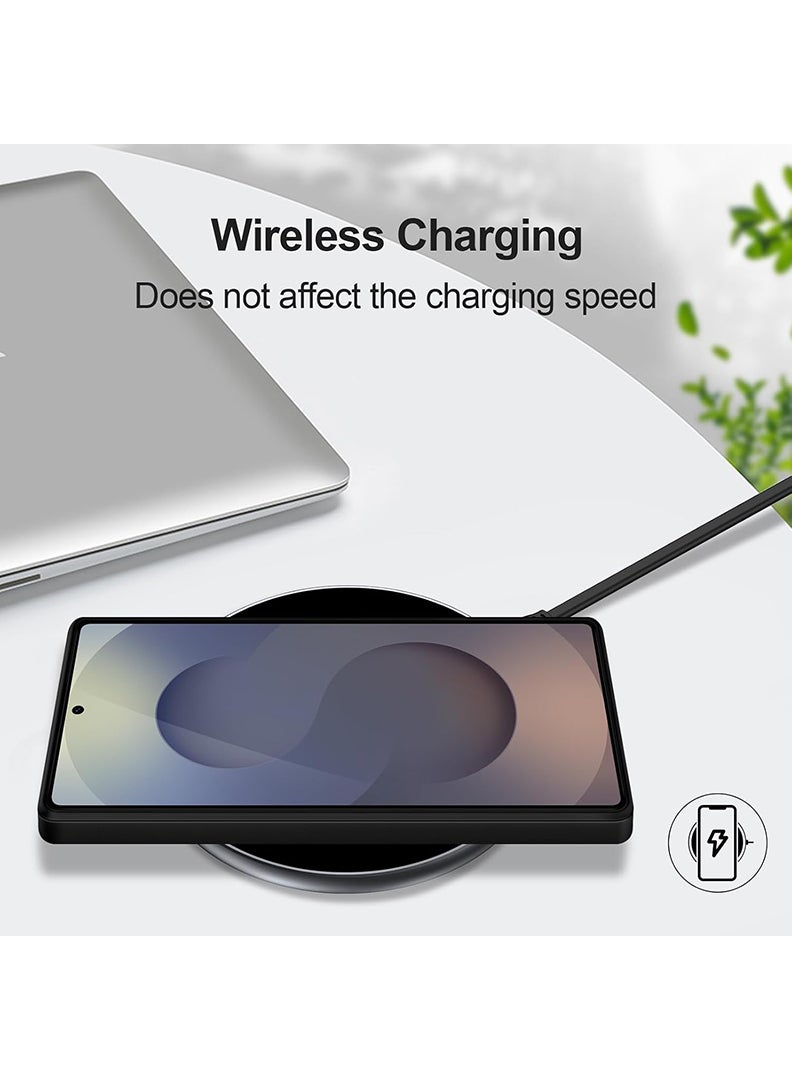 Theodor Protective Slim Fit Case Liquid Silicone Cover with Full Body Protection Anti-Scratch Shockproof Case For Samsung Galaxy S25 Ultra (Black) Labubu (1) - Image 5