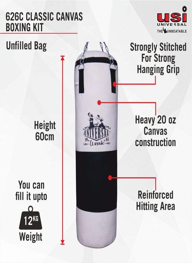 USI Canvas Punch Bag -UNFILLED - 626C_60 - Image 3