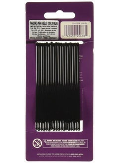 Goody Mosaic Curved Bobby Pins, Black, X-Large, 18 Count  - Image 2
