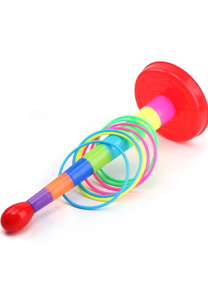 تعليمي الوالدين والطفل رمي خاتم لعبة تفاعلية - لعبة رمي متعة للأطفال والأسرة - Image 2