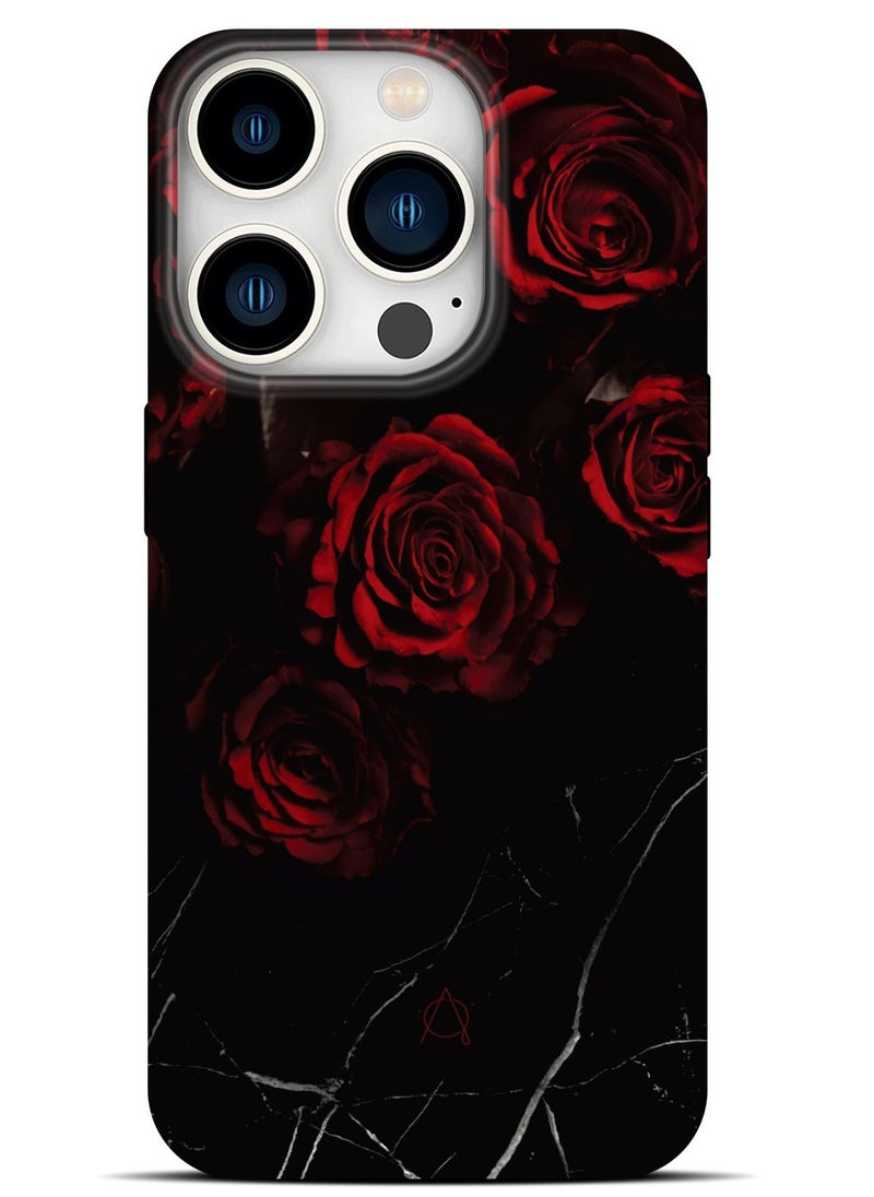 A-CASE - A-Case It's My Case Suslu Series Full Protection Case for iPhone 15 Pro Max, Slim Lightweight TPU Shockproof Cover, Precise Fit, Stylish Gift Packaging, Designed in Turkey – Flower - Image 1